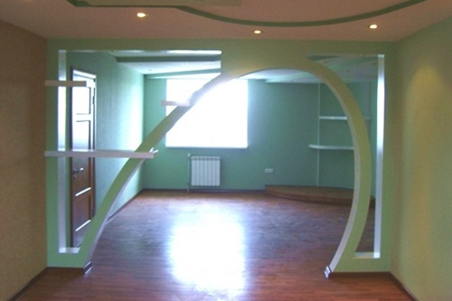 Арка в квартире своими руками